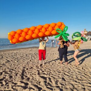 Zal dit luchtbed van ballonnen zeewaardig zijn?