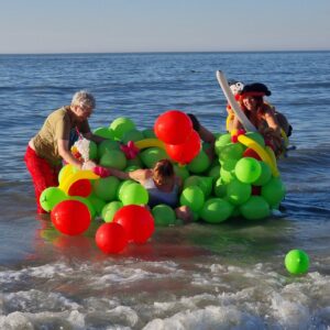 Ballonnen sofa niet zeewaardig